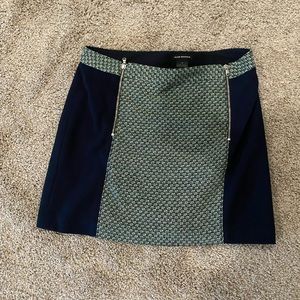 Blue and green super cute mini skirt